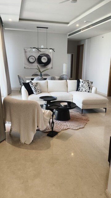 Living Room in 1 BHK Apartment at Hiranandani Maple, Powai – for Rent