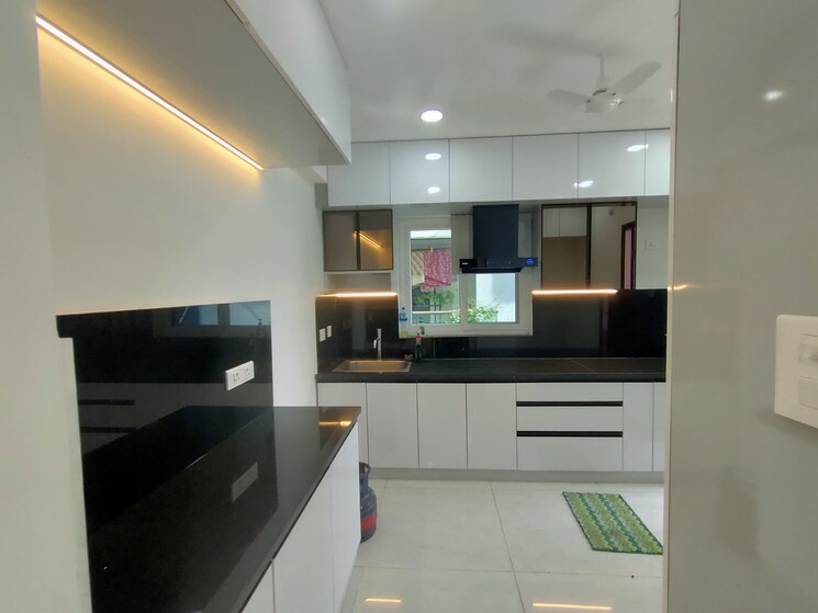 Kitchen, vasavi-gp-trends 2 Bedroom 1380 Sq.Ft. Apartment In Nanakramguda Hyderabad 9486553