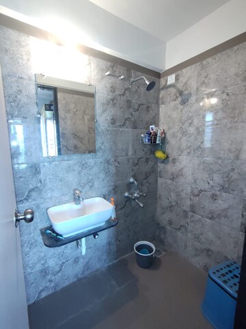 Bathroom in 2 BHK Apartment at Pandit Javdekar Red Earth, Pirangut – for Rent