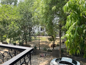 Balcony in 4 BHK Builder Floor at Greater Kailash ii – for Rent