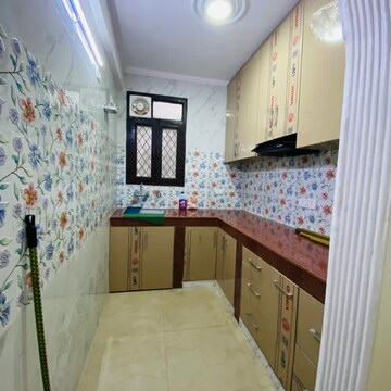 Kitchen in 2 BHK Builder Floor at Malviya Nagar – for Rent
