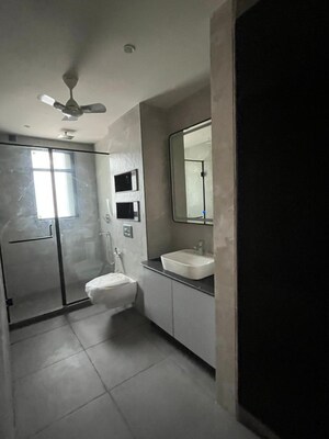 Bathroom in 4 BHK Builder Floor at Sushant Lok 3, Sector 57 – for Sale