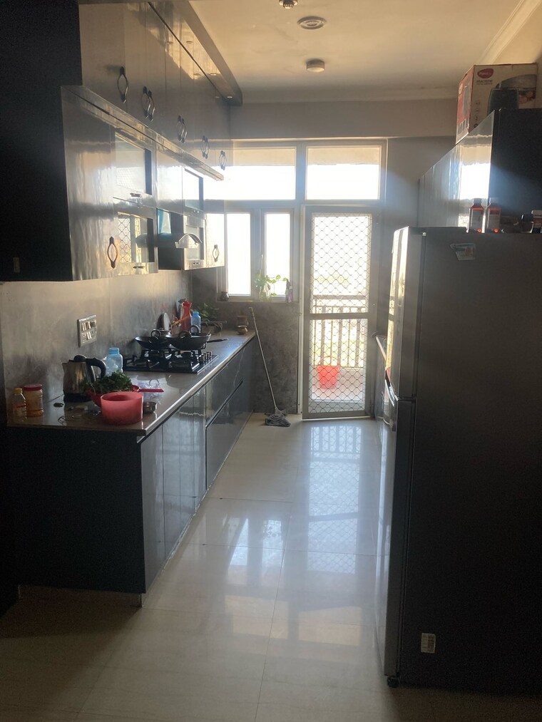Kitchen, crossing-republik 3 Bedroom 1600 Sq.Ft. Apartment In Crossing Republic Ghaziabad 9486672