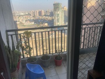 Balcony in 3 BHK Apartment at Crossing Republik, Crossing Republic – for Sale