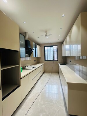 Kitchen in 4 BHK Builder Floor at Sushant Lok 3, Sector 57 – for Sale