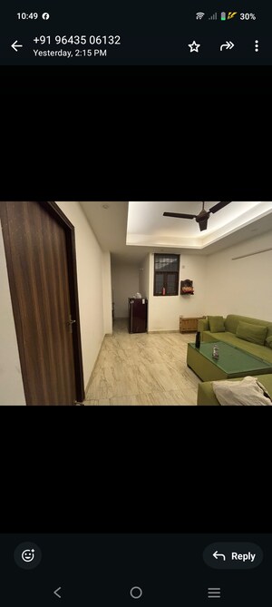 Bedroom in 1 BHK Builder Floor at Saket – for Rent