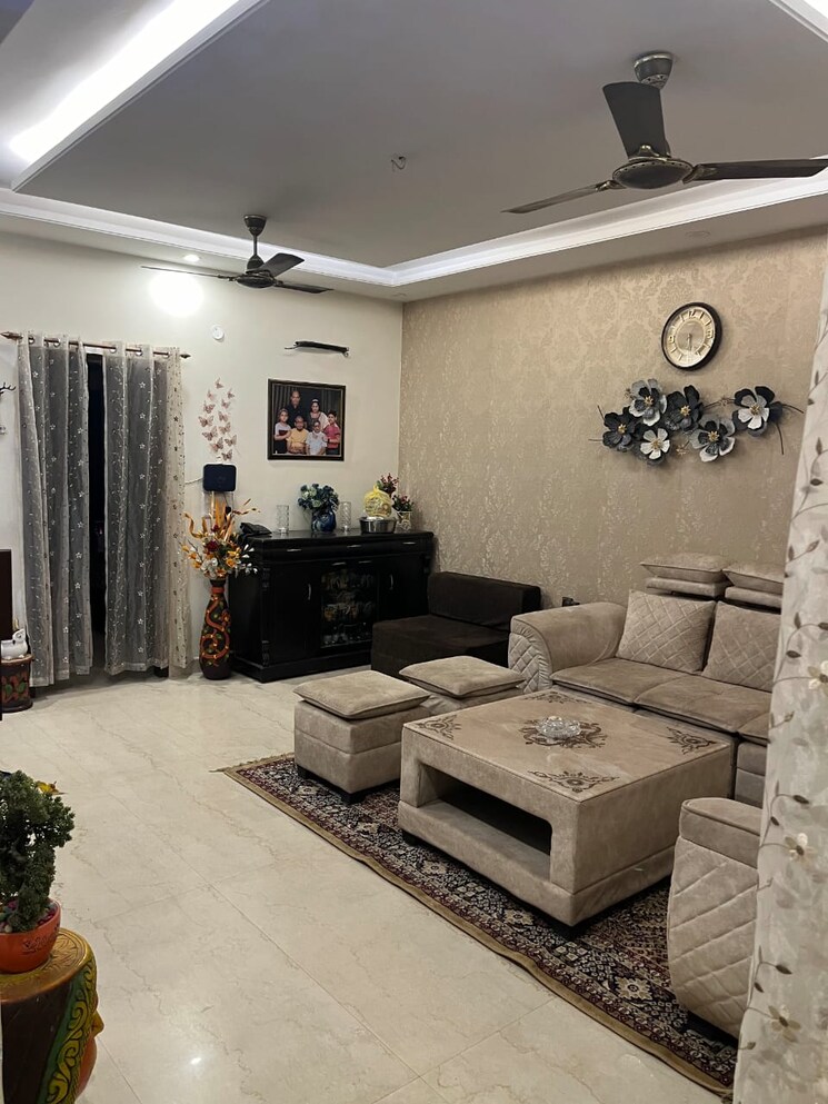 Living Room, lake-view-complex 3 Bedroom 1300 Sq.Ft. Builder Floor In Dhakoli Zirakpur 9486771