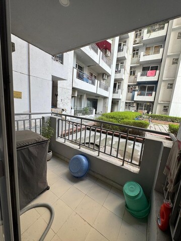 Balcony in 3.5 BHK Builder Floor at Smart World Gems, Sector 89 – for Rent