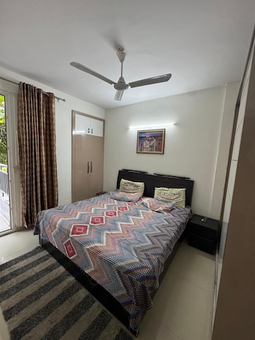Bedroom in 3.5 BHK Builder Floor at Smart World Gems, Sector 89 – for Rent