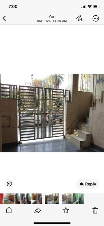 Staircase in 3 BHK Builder Floor at Sukhdev Vihar – for Rent