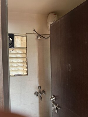 Bathroom in 2 BHK Apartment at Mantra Majestica, Hadapsar – for Rent