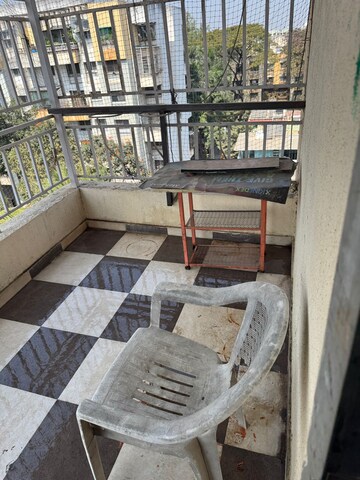 Balcony in 2 BHK Apartment at Mantra Majestica, Hadapsar – for Rent