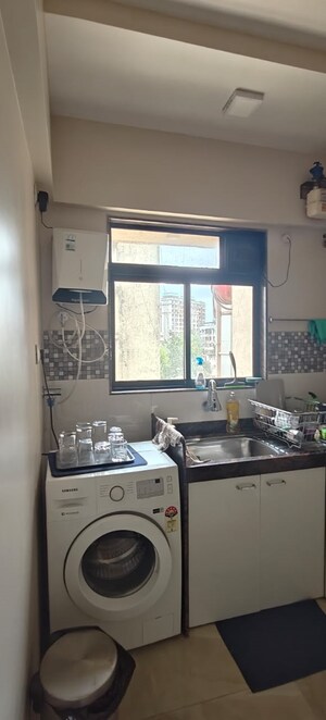 Kitchen in 1 BHK Apartment at National Inner Circle 54, Chembur – for Rent