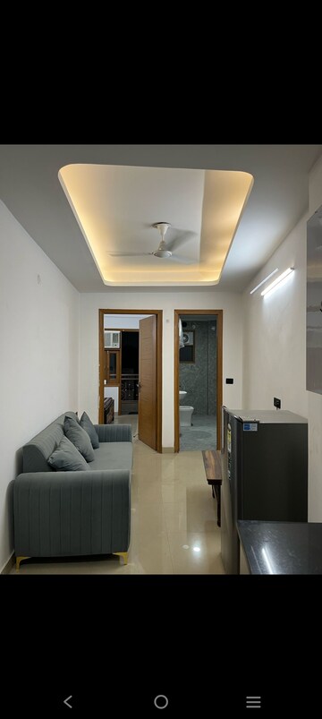 Living Room in 1 BHK Builder Floor at Saket – for Rent