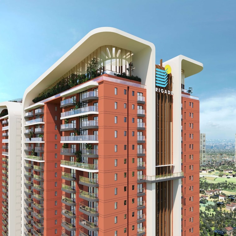 Exterior View, brigade-gateway 4 Bedroom 4980 Sq.Ft. Apartment In Kokapet Hyderabad 9486978