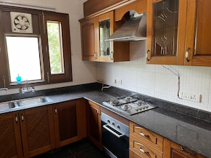 Kitchen in 3 BHK Builder Floor at Greater Kailash ii – for Rent