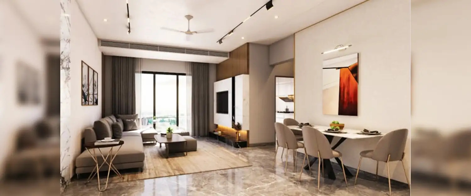 3 BHK + Servant Room 1738 Sq.Ft. Apartment in Runwal Raaya