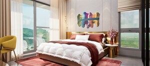 Bedroom in 3 BHK Apartment at Nahar Chandi Valley, Chandivali – for Sale