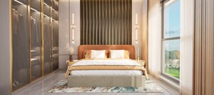 Bedroom in 3 BHK Apartment at Nahar Chandi Valley, Chandivali – for Sale