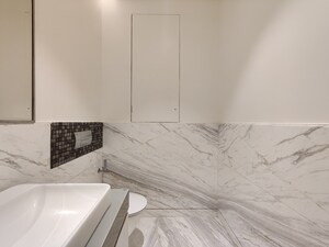 Attached Bathroom in 1 BHK Apartment at Bhartiya Leela Residences, Thanisandra Main Road – for Rent