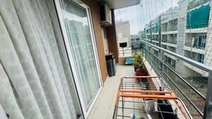 Balcony in 3 BHK Apartment at Ambala Highway – for Sale