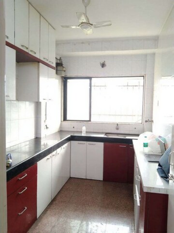Kitchen in 3 BHK Apartment at Swami Tower, Chembur – for Rent