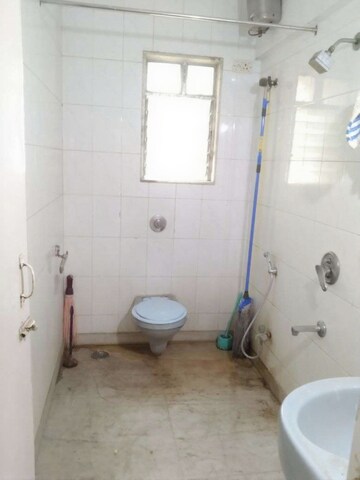 Bathroom in 3 BHK Apartment at Swami Tower, Chembur – for Rent