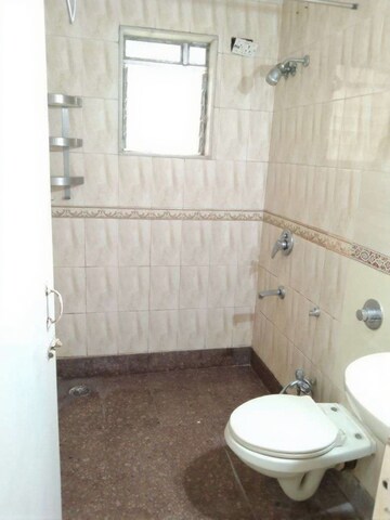 Bathroom in 3 BHK Apartment at Swami Tower, Chembur – for Rent