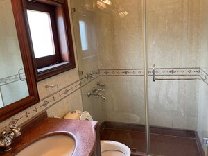 Bathroom in 4 BHK Builder Floor at Anand Niketan – for Rent