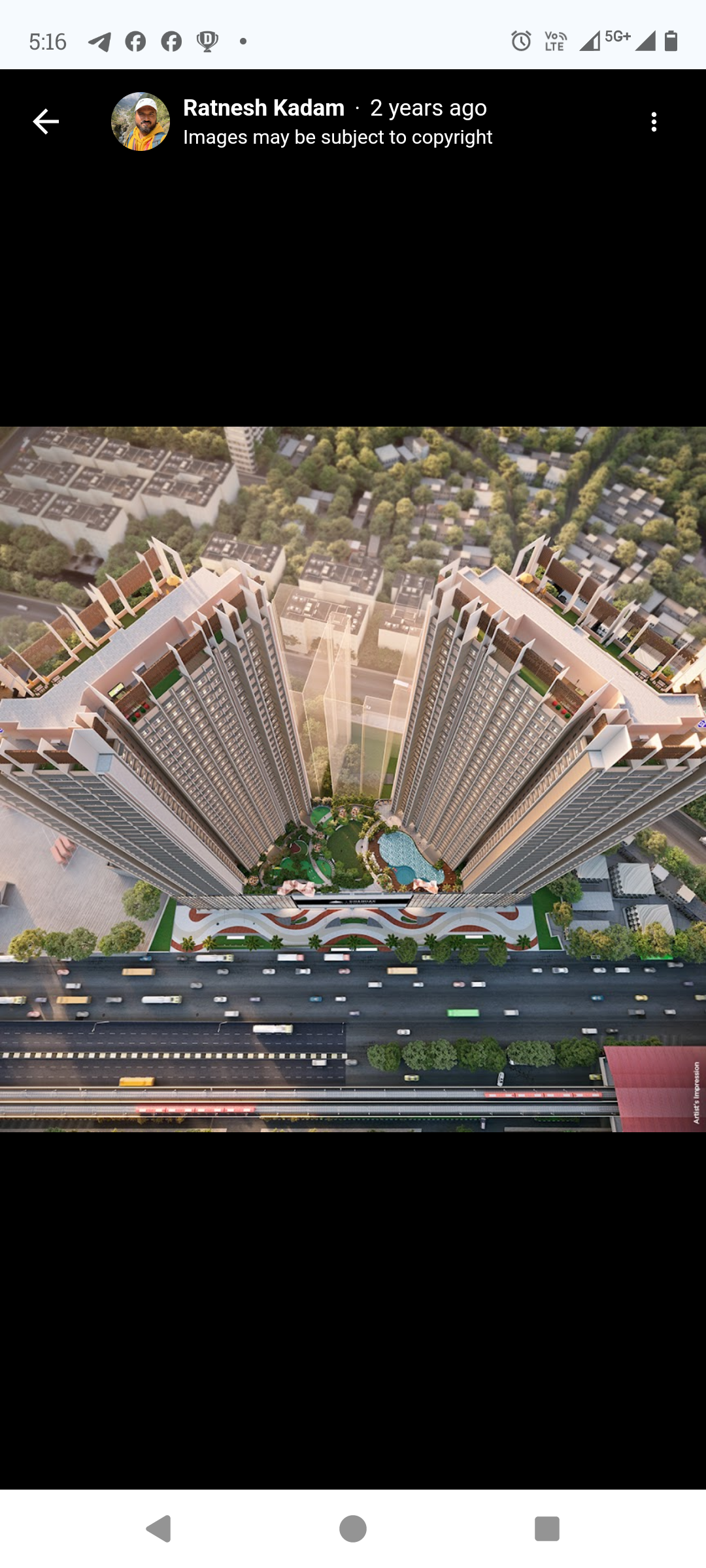 2 BHK + Pooja Room Apartment For Sale in Chandak Greenairy