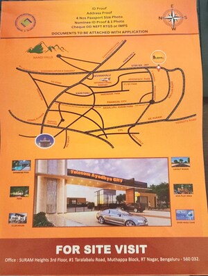  Plot – Map Location View at Devanahalli - for Sale