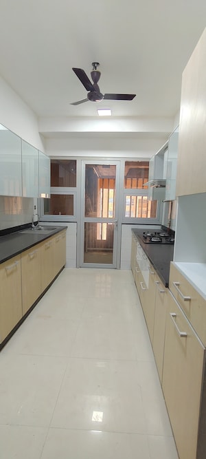 Kitchen in 3 BHK Apartment at DB Woods, Goregaon East – for Rent