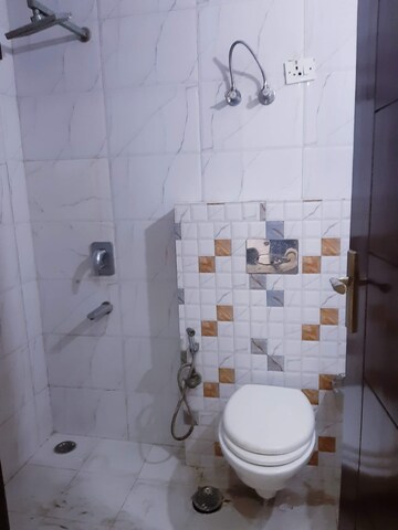 Bathroom in 2 BHK Builder Floor at Malviya Nagar – for Rent