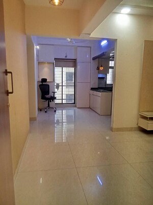 Kitchen in 3 BHK Apartment at Riddhi Garden, Malad East – for Rent