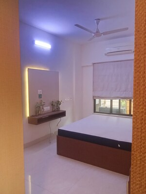 Living Room in 3 BHK Apartment at Riddhi Garden, Malad East – for Rent