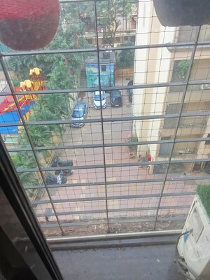 Balcony in 3 BHK Apartment at Riddhi Garden, Malad East – for Rent