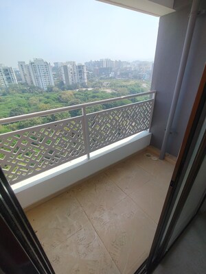 Balcony in 2 BHK Apartment at Kanifnath Royal KP Stellar, Mohammadwadi – for Rent