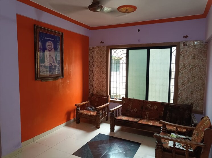 Living Room, om-sai-residency-titwala 1 Bedroom 415 Sq.Ft. Apartment In Titwala Thane 9487512