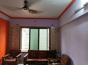 Living Room in 1 BHK Apartment at Om Sai Residency Titwala, Titwala – for Sale