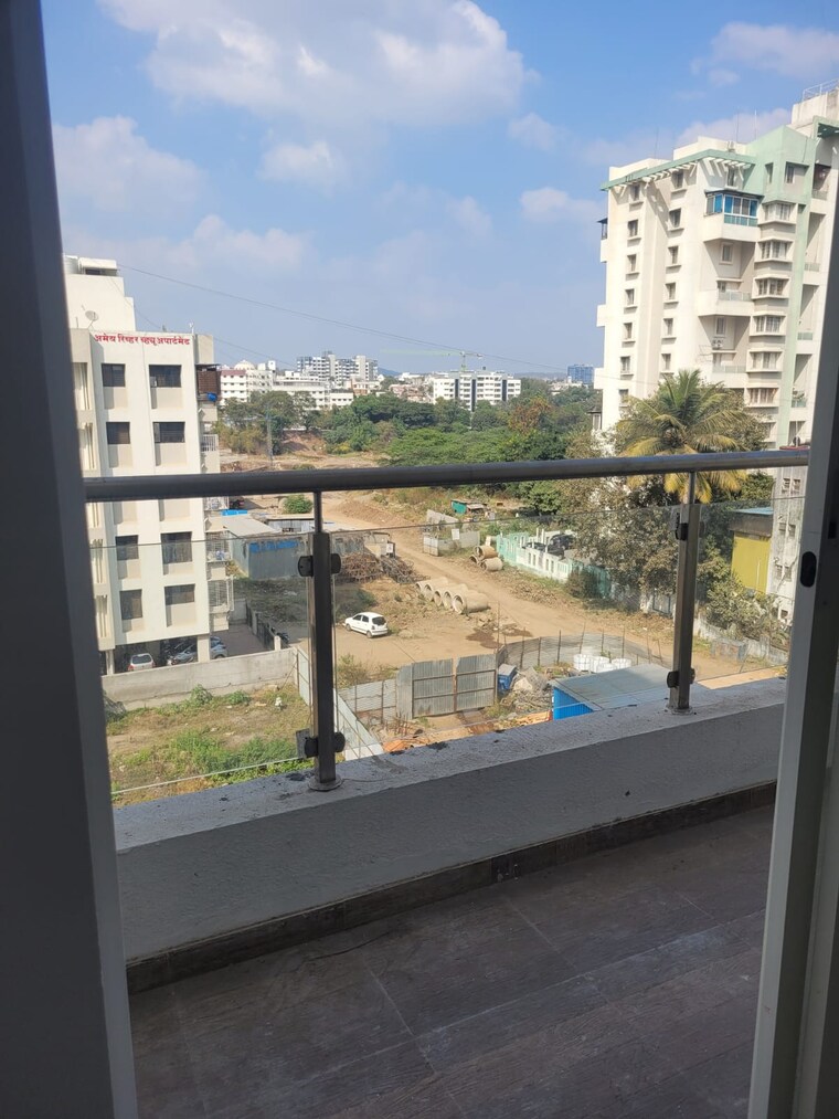 Balcony, samarth-florencia-building-a 2 Bedroom 1000 Sq.Ft. Apartment In Vadgaon Budruk Pune 9487555