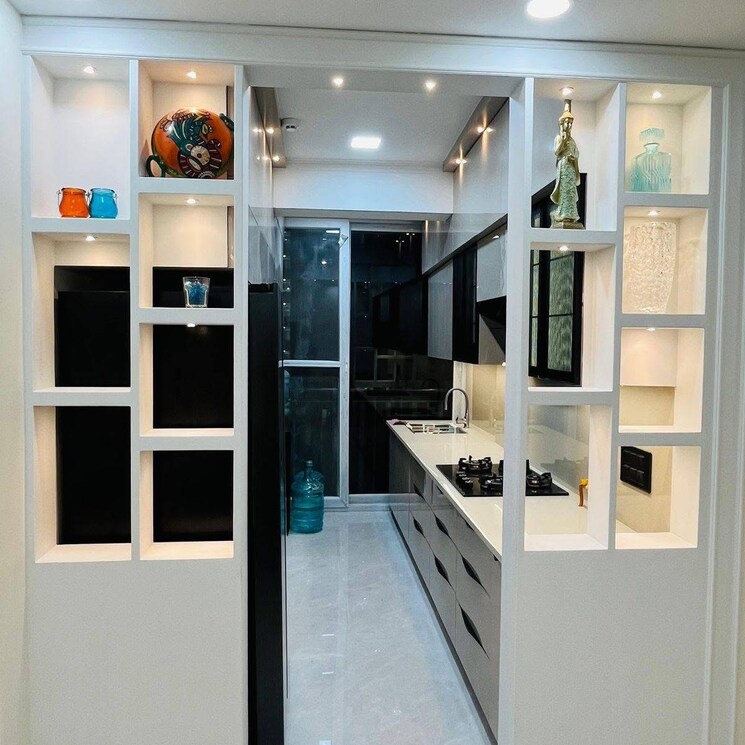 Kitchen, maxblis-white-house-ii 3 Bedroom 1500 Sq.Ft. Apartment In Sector 75 Noida 9487544