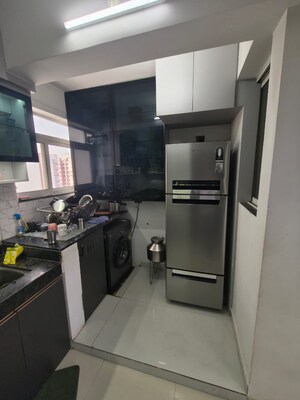 Kitchen in 3 BHK Apartment at Majestique Rhythm County, Handewadi – for Sale