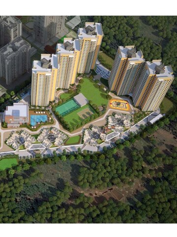 2 BHK Apartment – Exterior View View at Pride Purple Park Titan, Hinjewadi - for Sale