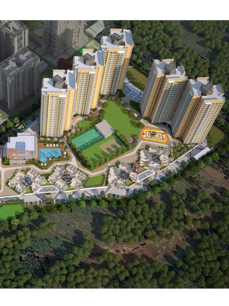Exterior View, pride-purple-park-titan 2 Bedroom 726 Sq.Ft. Apartment In Hinjewadi Pune 9487718