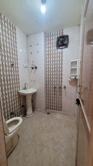 Bathroom in 2 BHK Builder Floor at Dilshad Colony – for Rent
