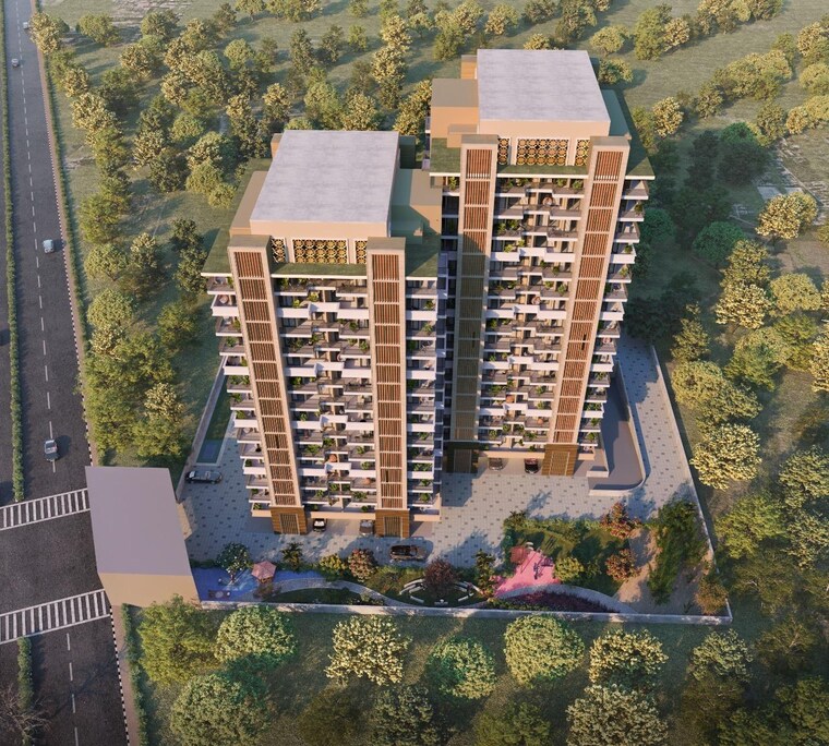 Exterior View, kharar 3 Bedroom 1205 Sq.Ft. Apartment In Kharar Mohali 9487514