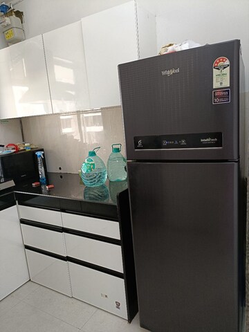 Kitchen in 2 BHK Apartment at Runwal Eirene, Balkum Pada – for Rent