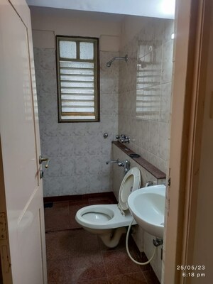 Bathroom in 2 BHK Apartment at Panch Mahal, Powai – for Rent