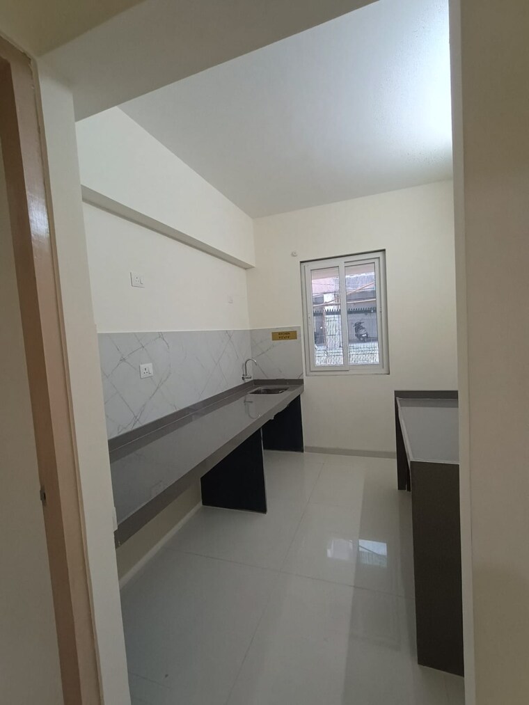 Kitchen, yes-palm-riveria 1 Bedroom 497 Sq.Ft. Apartment In Mumbra Thane 9487835