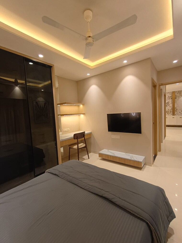 Bedroom, yes-palm-riveria 2 Bedroom 768 Sq.Ft. Apartment In Mumbra Thane 9487869